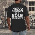 Proud Cousin Of A 2019 Graduate Class Graduation Men's Back Print T-Shirt