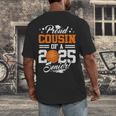 Proud Cousin Of A 2025 Senior Basketball Graduation Men's Back Print T-Shirt