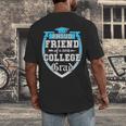 Proud Friend Of a 2018 College Grad Graduation Men's Back Print T-Shirt