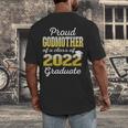 Proud Godmother Of 2022 Graduate Class 2022 Graduation 22 Men's Back Print T-Shirt