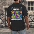 Proud GRANDMA Of a 2025 PRE-K Graduate -Graduation Men's Back Print T-Shirt