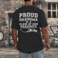 Proud Grandma Graduation Class Of 2018 Graduate Men's Back Print T-Shirt