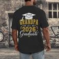 Proud Grandpa Of a Class Of 2026 Graduate For Graduation Men's Back Print T-Shirt