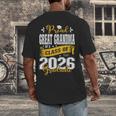 Proud Great Grandma Of a Class Of 2026 Graduate Graduation Men's Back Print T-Shirt