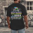 Proud Great Grandma Of Kindergarten Graduate 2024 Graduation Men's Back Print T-Shirt