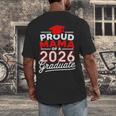 Proud Mama Of A 2026 Graduate Class Of 2026 Mom Graduation Men's Back Print T-Shirt