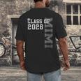 Proud Mimi Of A 2026 Graduate Grad Senior Graduation Men's Back Print T-Shirt