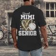 Proud Mimi Of A 2026 Senior Baseball Graduation Leopard Men's Back Print T-Shirt