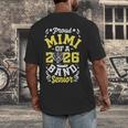 Proud Mimi Of a Band Senior 2026 Graduation Men's Back Print T-Shirt