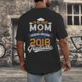 Proud Mom Of 2018 Graduate Shirt Graduation Grad Class Men's Back Print T-Shirt