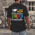 Proud Mom Of A 2023 Graduate Senior 2023 Graduation 23 Men's Back Print T-Shirt