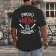Proud Mom Mother Of a 2019 Graduate TShirt Graduation Men's Back Print T-Shirt