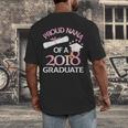 Proud Nana Of a 2018 Graduate Grandmother Graduation Men's Back Print T-Shirt