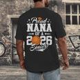 Proud Nana Of A 2026 Senior Basketball Graduation Men's Back Print T-Shirt
