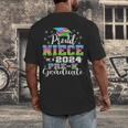Proud Niece Of PreK School Graduate 2024 Graduation Niece Men's Back Print T-Shirt