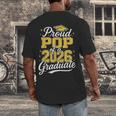 Proud Pop Of A 2026 Graduate Class Of 2026 Graduation Men's Back Print T-Shirt