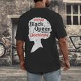 Proud Queen Shirt PhD Graduation Afro Doctorate Men's Back Print T-Shirt