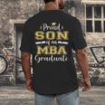 Proud Son Of 2023 Class MBA Graduate Family Graduation Men's Back Print T-Shirt