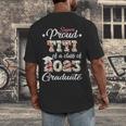 Proud Titi Of a 2023 Graduate Class Of 2023 Graduation Men's Back Print T-Shirt