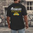 Psychology Degree Graduation Senior Celebration Grad Party Men's Back Print T-Shirt