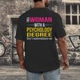Psychology Degree Major Graduation 2024 Psychologist PsyD Men's Back Print T-Shirt