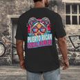 Puerto Rican Latina Social Worker MSW Masters Graduation Men's Back Print T-Shirt
