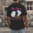 This Queen Mastered It Masters Graduation Class Of 2026 Men's Back Print T-Shirt