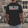 Rad Tech Loading Future Radiology Student Graduation Men's Back Print T-Shirt