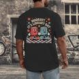 Reading Book Lover School Librarian Hooray It's Library Day Men's Back Print T-Shirt Reading Book Lover School Librarian Hooray It's Library Day Men's Back Print T-Shirt