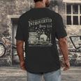 Retro Proud Anti Social Member Of Introverted Book Club Men's Back Print T-Shirt Retro Proud Anti Social Member Of Introverted Book Club Men's Back Print T-Shirt