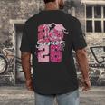 Retro Senior 2026 Coquette Bow Graduation Class Of 2026 Men's Back Print T-Shirt