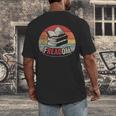 Retro Vintage FREADom Anti Ban Books Freedom To Read Men's Back Print T-Shirt Retro Vintage FREADom Anti Ban Books Freedom To Read Men's Back Print T-Shirt
