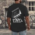 Reunion Class Of 1980 School Graduation Blast From The Past Men's Back Print T-Shirt