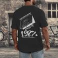 Reunion Class Of 1987 School Graduation Blast From The Past Men's Back Print T-Shirt