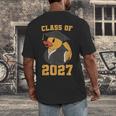 Rubber Duck Class Of 2027 Senior 2027 Graduation Year Senior Men's Back Print T-Shirt