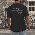 In My Salutatorian Era Quote High School Graduation Men's Back Print T-Shirt