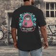 Sarcastic Loner Introvert Clothing Not Friendly Do Not Touch Small Men's Back Print T-Shirt Sarcastic Loner Introvert Clothing Not Friendly Do Not Touch Small Men's Back Print T-Shirt