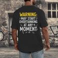 Sarcastic Saying For Overthinkers Introverts Men's Back Print T-Shirt Sarcastic Saying For Overthinkers Introverts Men's Back Print T-Shirt