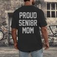 SEN18R Mom Shirt Senior Grad 2018 Graduation Party T-Shirt Men's Back Print T-Shirt