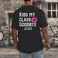 Sen18r Shirt Senior 2018 Graduation Kiss Lips Men's Back Print T-Shirt