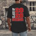Senior 2026 Class Of 2026 Graduation Men's Back Print T-Shirt