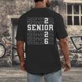 Senior 2026 Class Of 2026 Seniors Graduation 2026 Senior 26 Men's Back Print T-Shirt