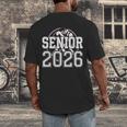 Senior 2026 Wrestling Class Of 2026 Wrestler Graduation Men's Back Print T-Shirt
