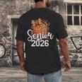 Senior Basketball Class Of 2026 Coquette Graduation Day Men's Back Print T-Shirt