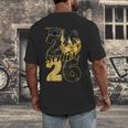 Senior Class Of 2026 Senior Girl Graduation Cap Coquette Bow Men's Back Print T-Shirt