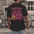 Senior Mom 2026 Proud Senior Mom Class Of 26 For Graduation Men's Back Print T-Shirt