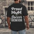 Senior Mom Class Of 2026 Soccer Mom Graduation Men's Back Print T-Shirt