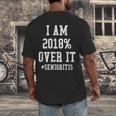 Senioritis Shirt For Senior Graduation Class Of 2018 Men's Back Print T-Shirt