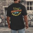 Very Sensitive And Soulful Introvert Men's Back Print T-Shirt Very Sensitive And Soulful Introvert Men's Back Print T-Shirt