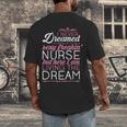 Sexy Freakin' Nurse NursingShirt For RN Graduation Men's Back Print T-Shirt
